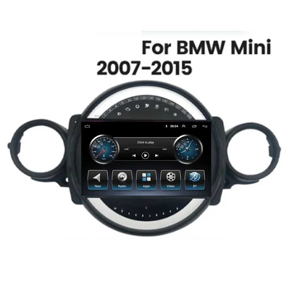 Автомобильный плеер Android 13 для BMW Mini Cooper R56 R60 R51 2006-2014 мультимедийная беспроводная