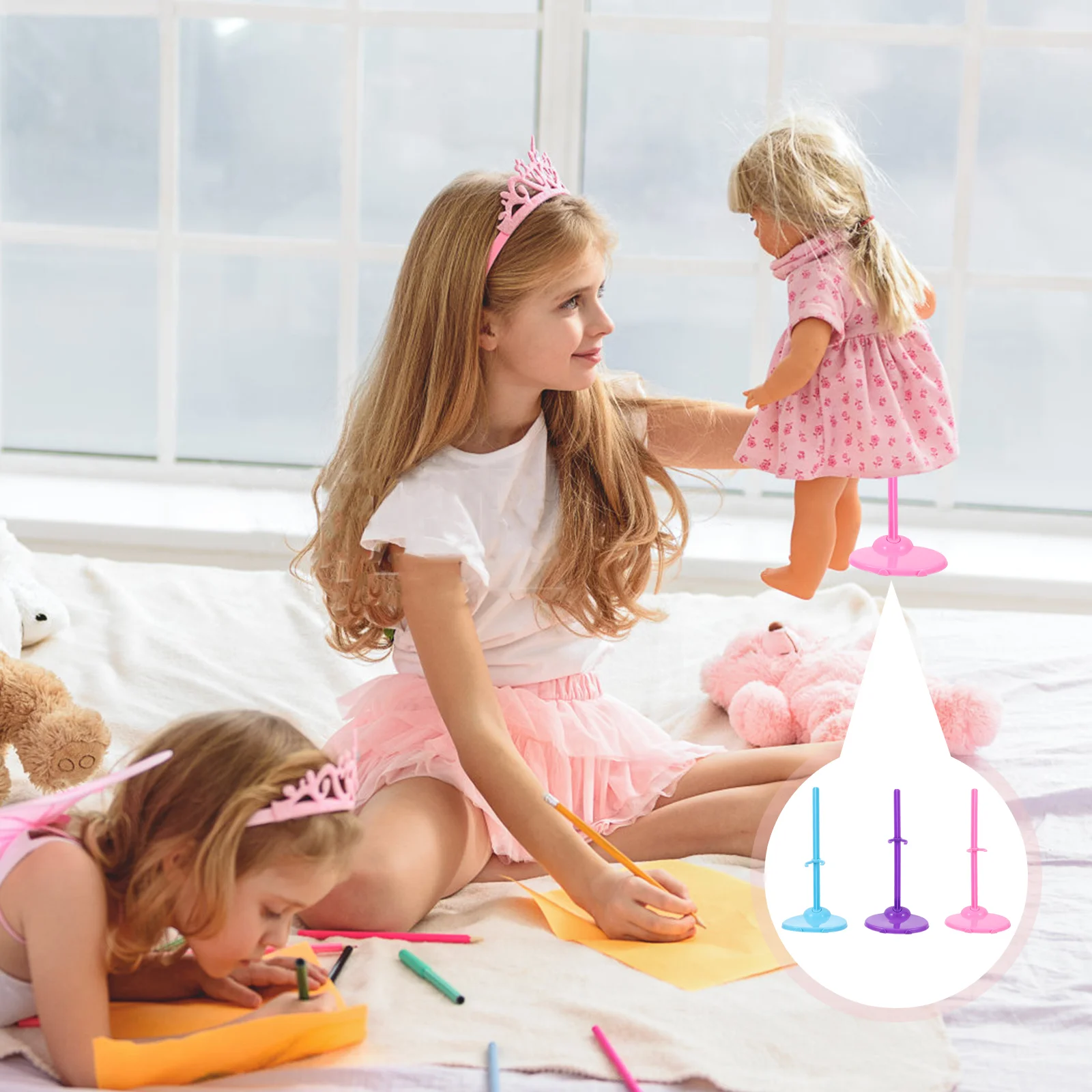 

Stand Stands Support Clear Girl Brackets Racks Holder Display Toy Accessories Form Model Mannequin Dressbracket Figure Action