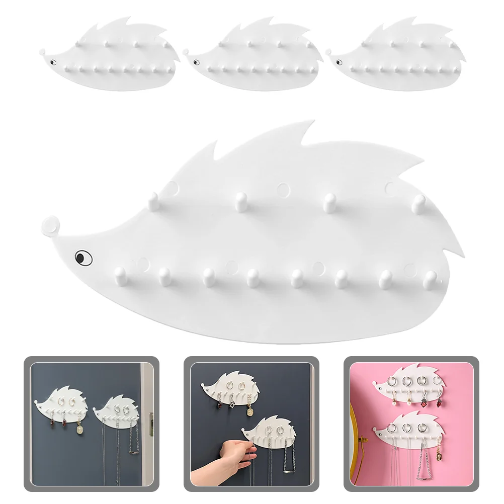 

4 шт., настенные самоклеящиеся крючки для ключей