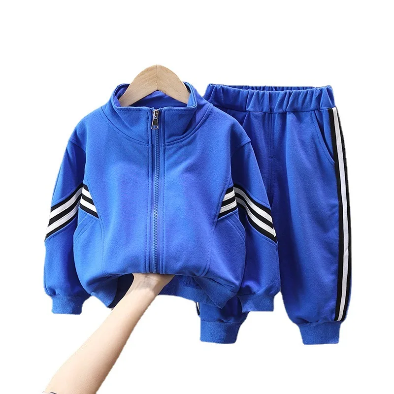 

Children's Clothing Set Baby Boys Long Sleeve Two Piece Set 2-11Year Old Girl spring and Autumn New Fashion Leisure Sports Suit