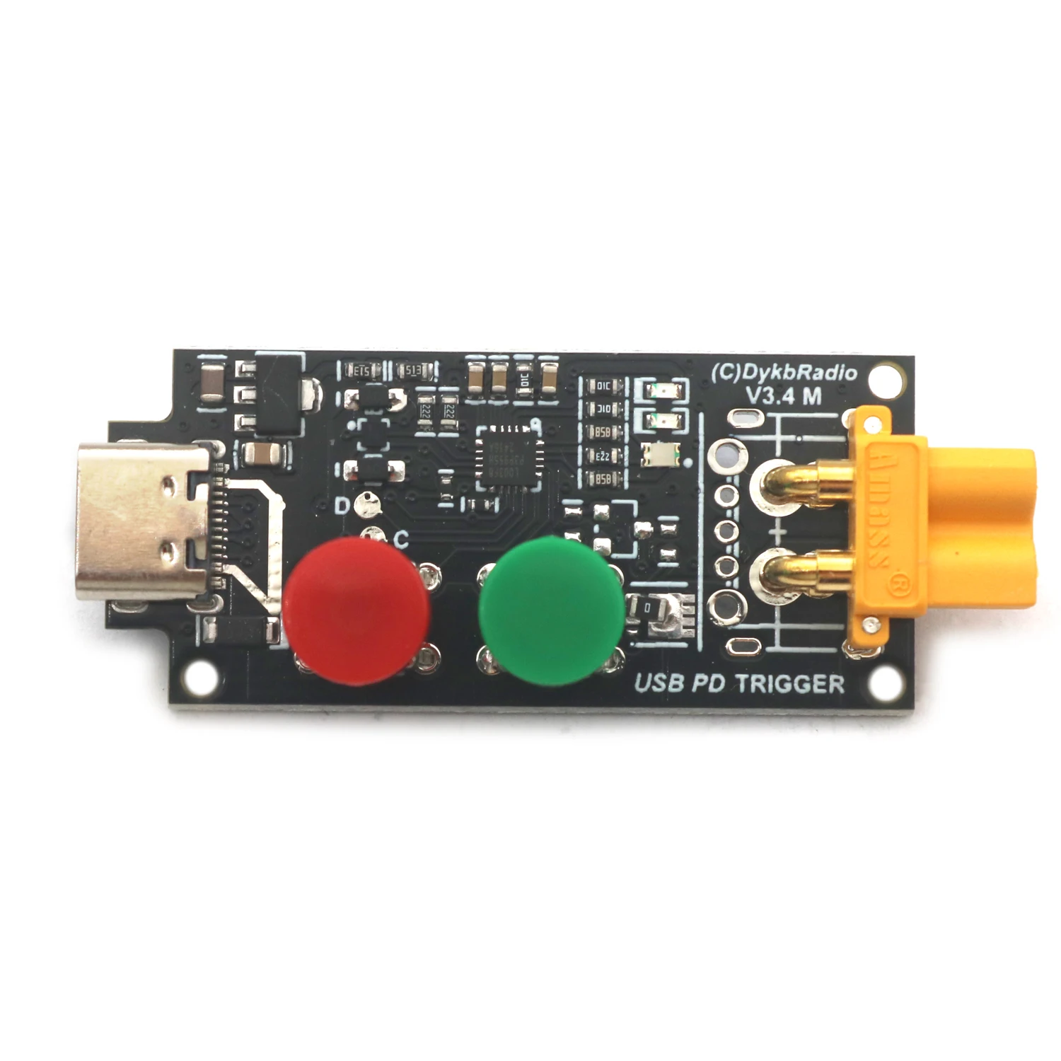

ДykbRadio модуль триггера напряжения USB PD/QC