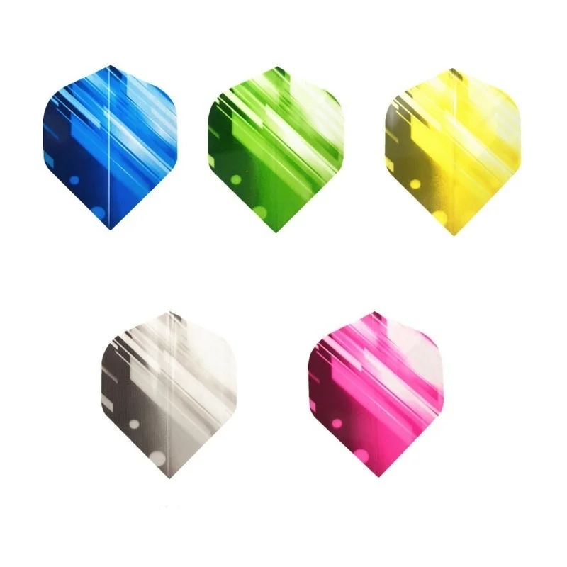 

6PCS Dart Flights Wing Tail Standard Shape 5 Colors