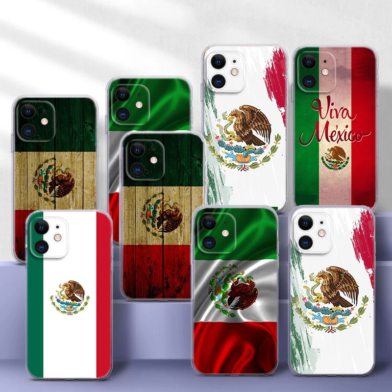 Черный мягкий чехол с флагом Мексики для Tecno POP 4 Pro 5 5P Camon 15 18 18T 18I 19 Spark 8P 8C 7T GO Pova 3 KD7