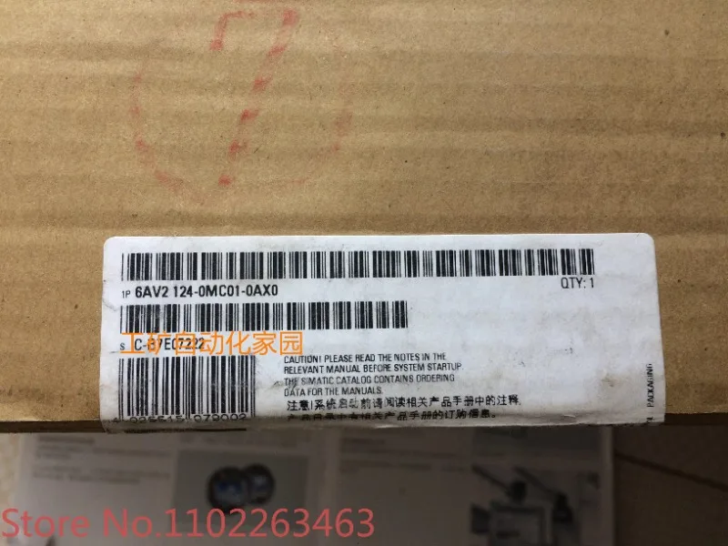 6AV2124-0MC01-0AX0 6AV2 124-0MC01-0AX0 новый немецкий оригинальный неоткрытый