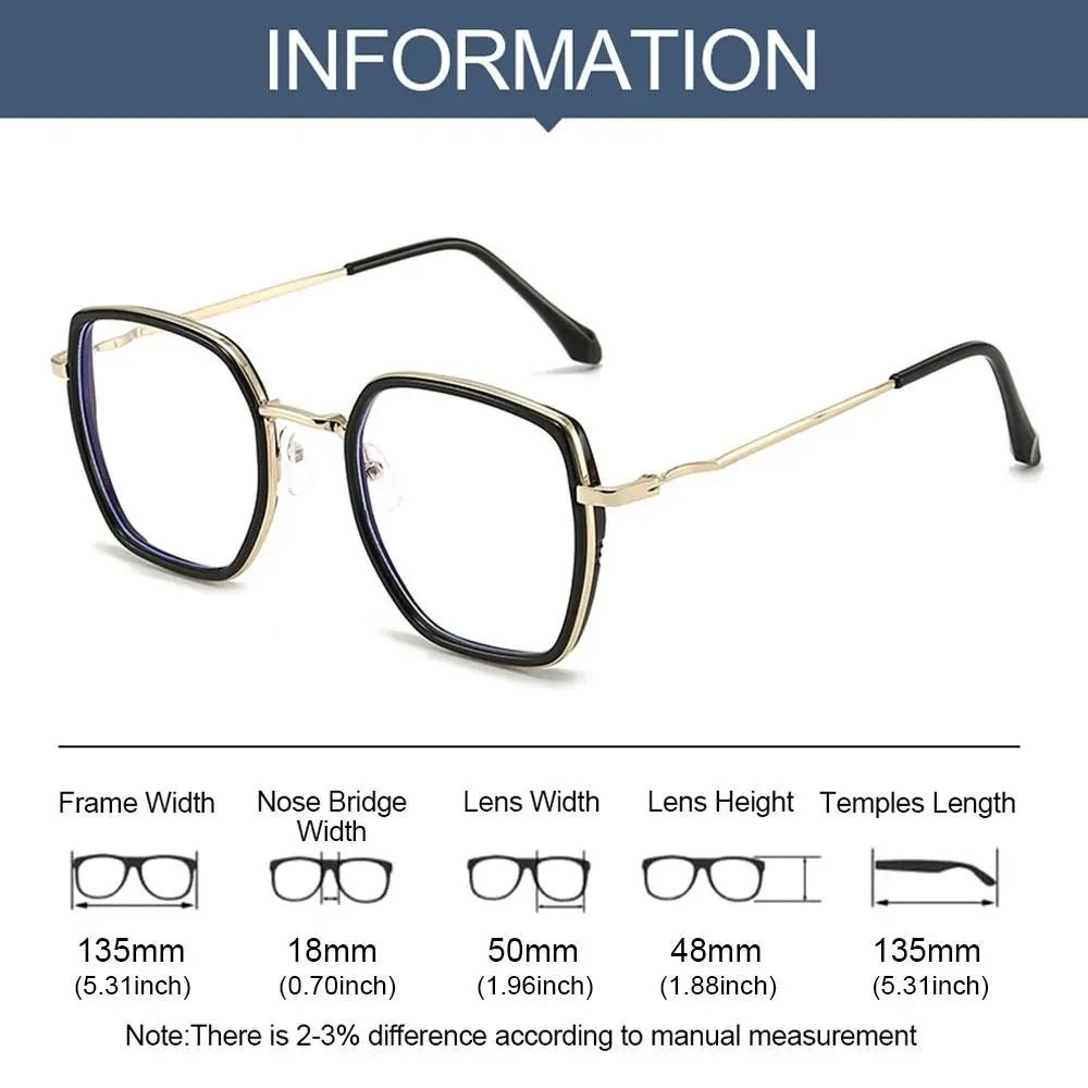 Очки с защитой от синего света блокирующие синий свет защита глаз квадратные