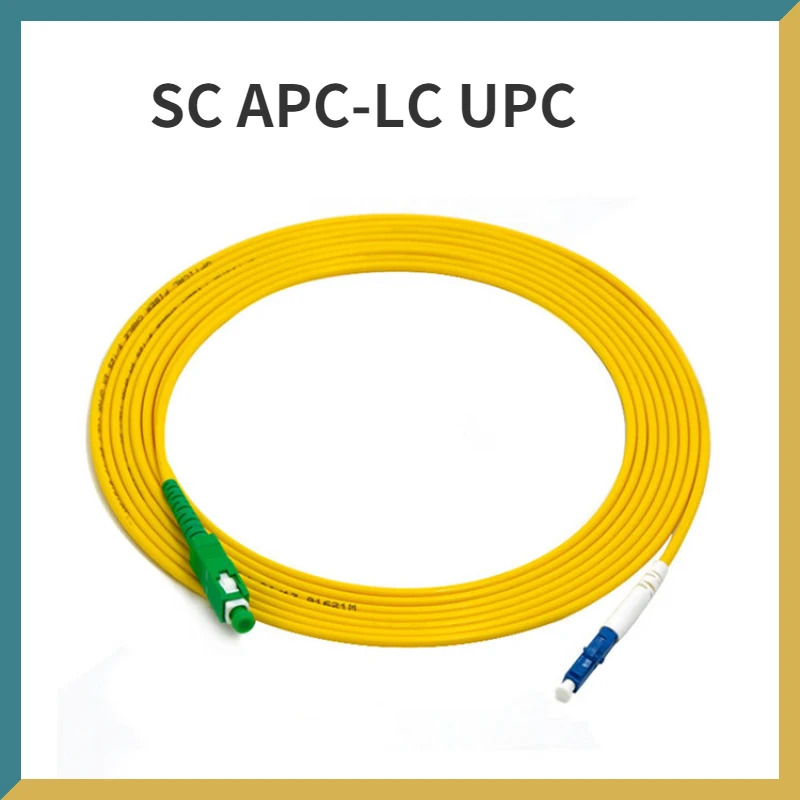 SC/APC-LC/UPC 10 шт Simplex волоконно-оптический патч-корд кабель 1 м/2 м/3 м/5 м/10 м Джампер 2 0