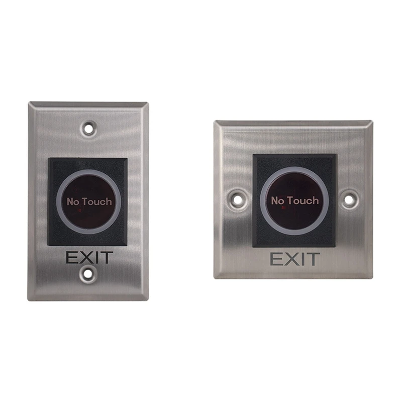 

Top Deals Zinc Alloy GATE Exit Button Exit Switch For Door Access Control System Door Push Exit Door Release Button Switch