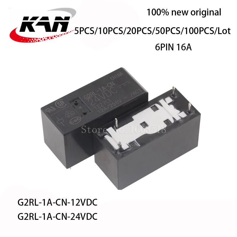 Бесплатная доставка, 10 шт., Φ реле, GEN PURPOSE SPST 16A 12V 24V
