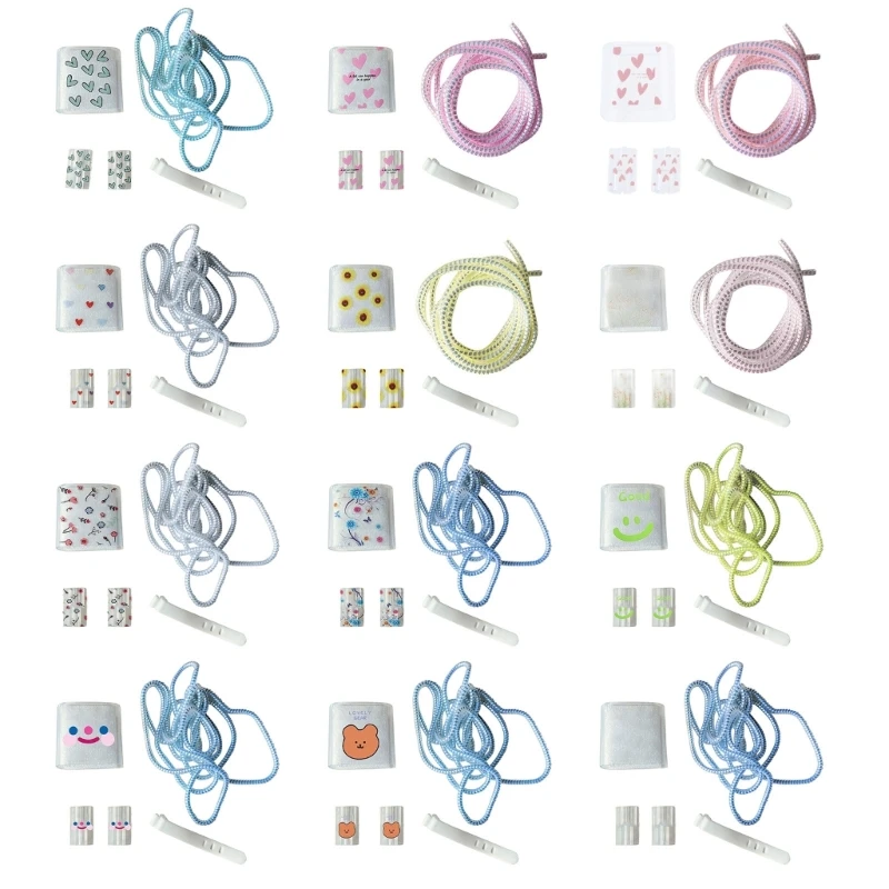 

TA5C Data Cord Organiser Coiled Cable Protectors Sleeve for iOS 18W/20W