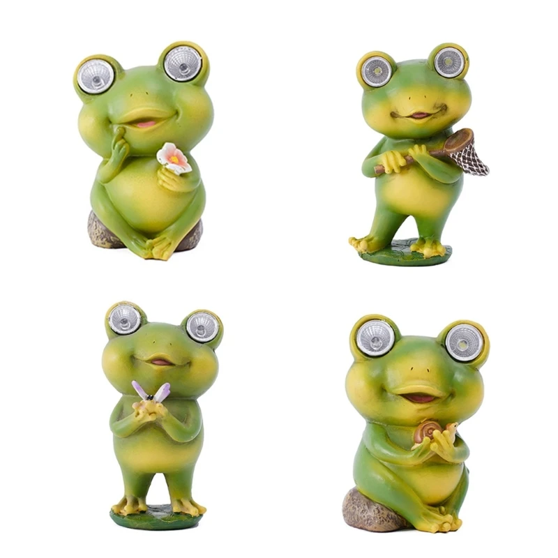 

Outdoor Solar Resin Statue Sculpture Crafts Art Ornament Decoration for Home Garden Decoration Gift