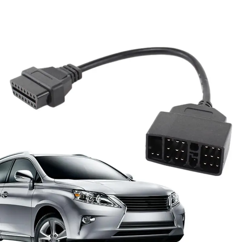 

Кабель-адаптер для Toyota 22Pin к II 16Pin Female Connector Adapter II диагностический адаптер для Toyota 22Pin к II 16Pin