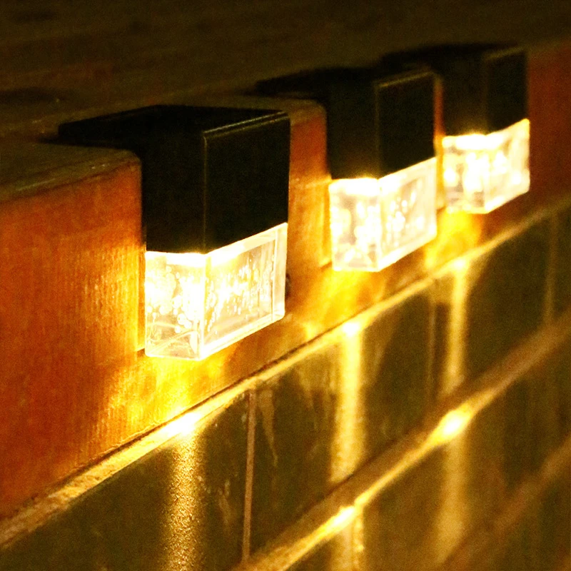 

Внешняя Солнечная лампа, светильник светодиодный s Step, лампа для дорожек, лестниц, стен, для наружного сада, забора