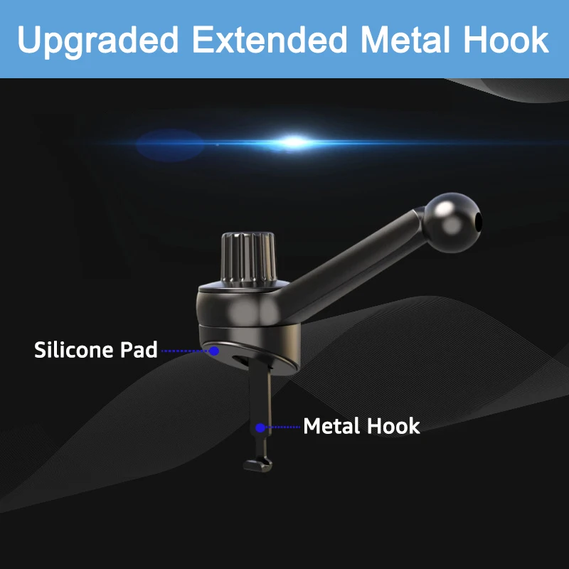 Универсальный автомобильный держатель для вентиляционного отверстия 17 мм |