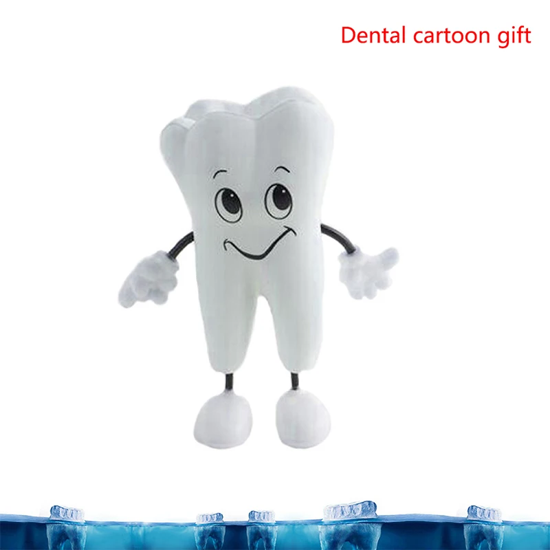 

Tooth-figure Squeeze Toy Soft PU Foam Tooth Doll Model Promotional Dentist Gift