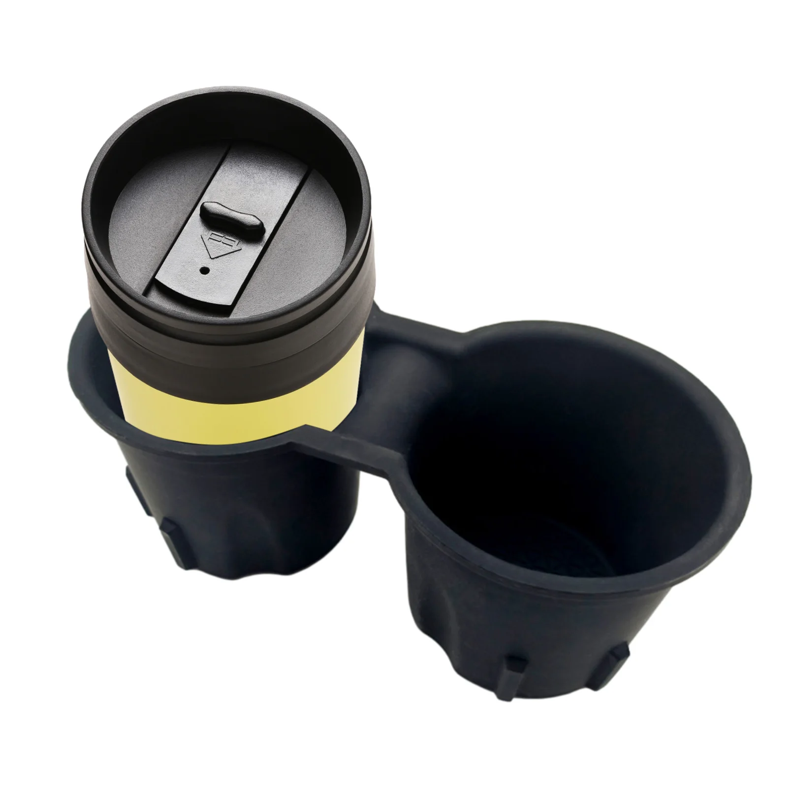 

Water Cup Holder For Tesla Model 3 Center Accessories Water Proof Car Coasters For Tesla Model Y Car Model 3 Double Hole Holder