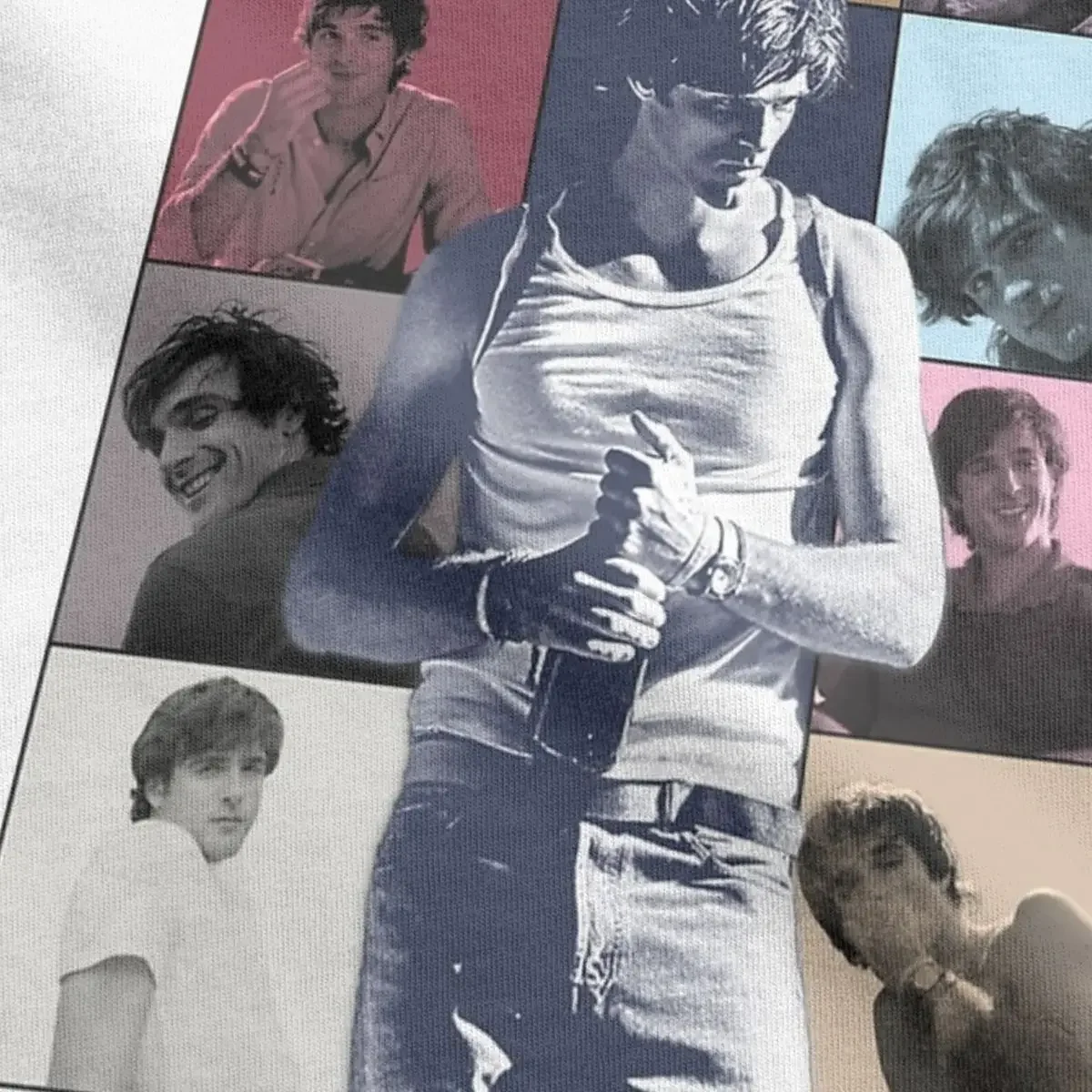 Мужская футболка с коротким рукавом и круглым вырезом из натурального хлопка