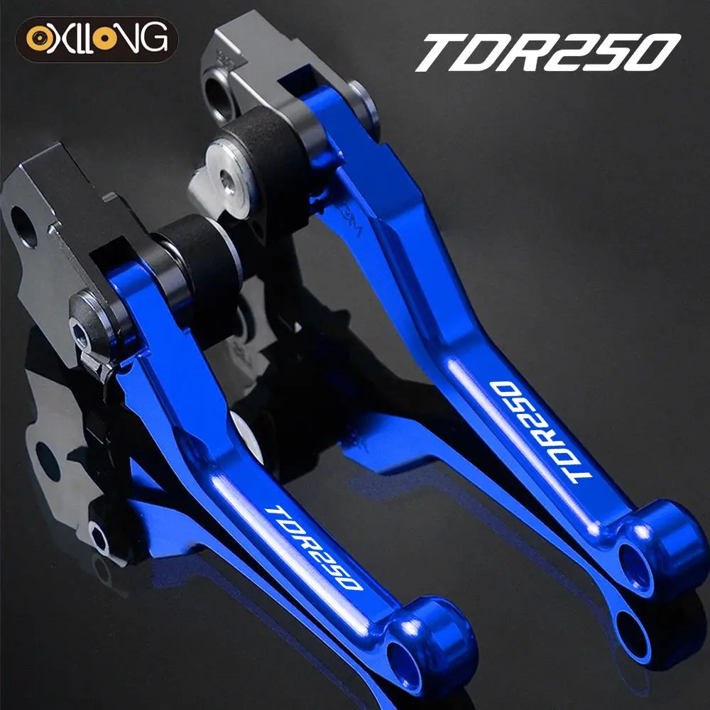 

CNC Aluminum Motorcycle DirtBike Motocross Pivot Handle Brake Clutch Levers FOR YAMAHA TDR250 TDR 250 1988 1989 1990 1991 1992