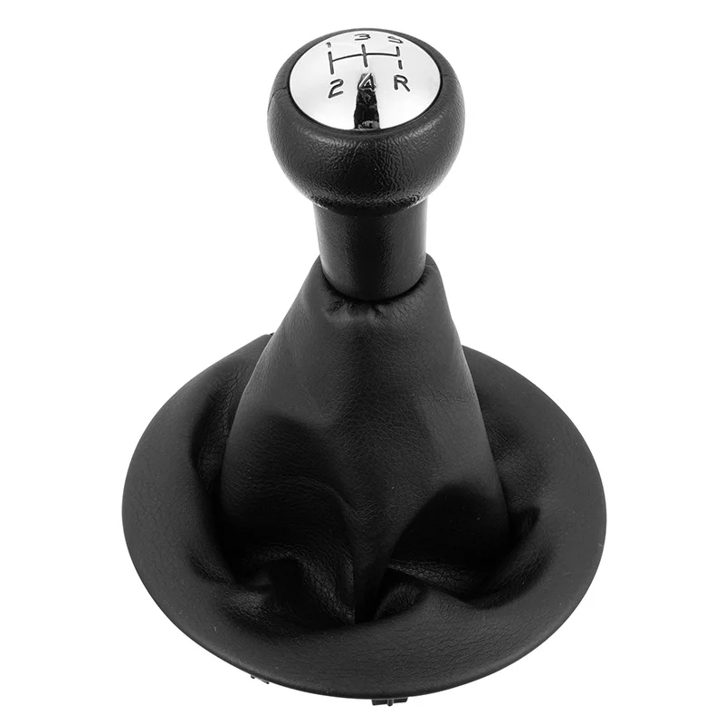

Car Gear Shift Knob Lever Shifter Stick Gaiter Boot Cover PU Leather for Citroen Berlingo III MK3 Peugeot Partner 2008-2021
