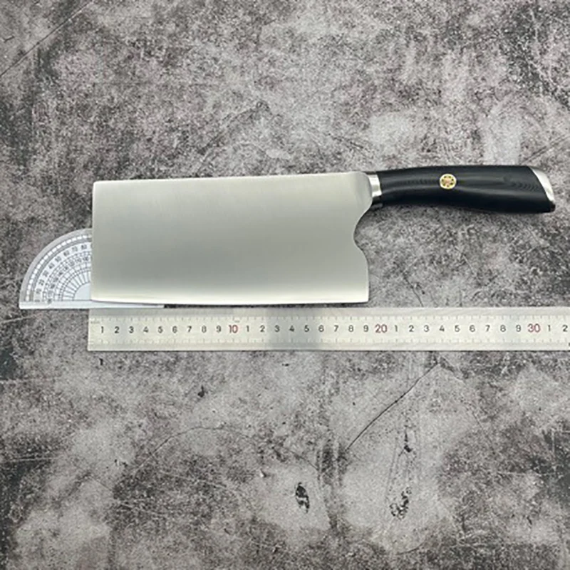 Нож для нарезки 3 слоя плакированного стального лезвия M390 рукоятка G10 острые