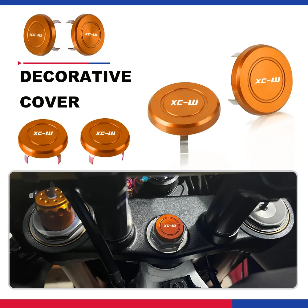 

Motor Steering Stem Nut Cap For 450 SM/R/SMS 125XCW 150XCW 200XCW 250XCW 300XCW 400XCW 450XCW 500XCW Stem Shaft Decorative Cover
