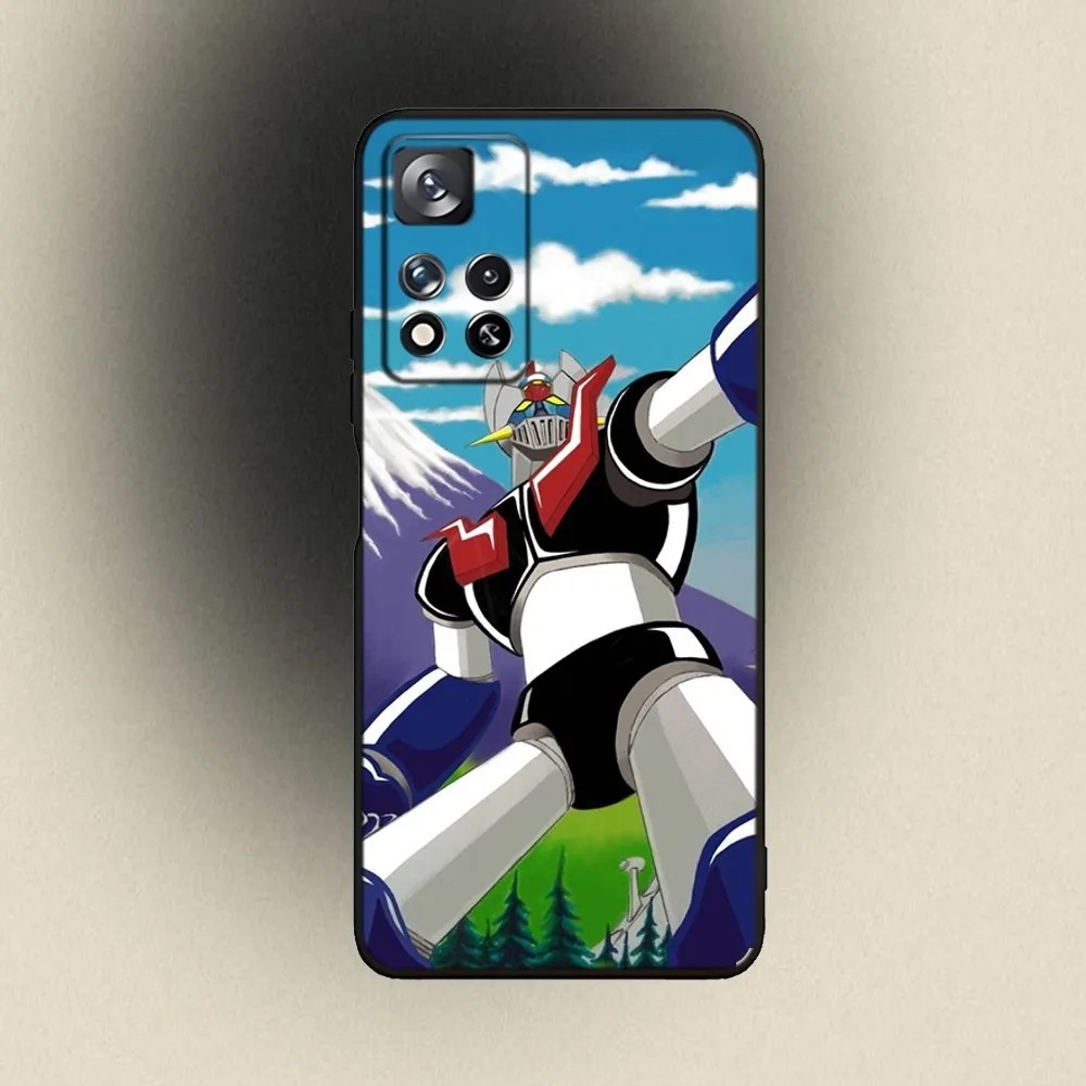 Чехол для телефона Mazinger Z Robot Samsung Galaxy A20 A21s A22 A31 A32 A52 A53 A72 73 A80 A91 Мягкий черный чехол