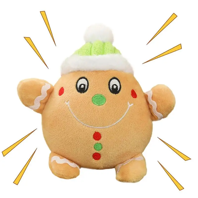 

Puppy Santa Penguin Plushie Pet Cat Dog Supplies Plushie Toy Breathable Interactive Toy Chew Toys Dog Companion For Medium Small