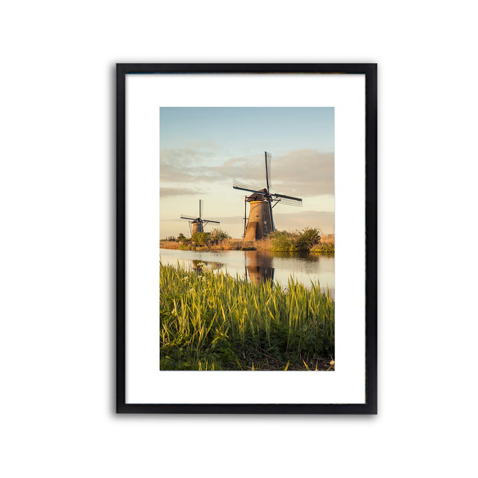 

A3 Reusable Home Decor Modern Bedroom Living Room Black Wooden Picture Frame Photo Tabletop Display Wall Mounted Crafts Gift