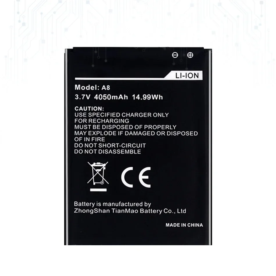 Battery for AGM X1 / X2 SE A8 A1Q H3 H1 A9 H2 A10 M5 Mobile Phone