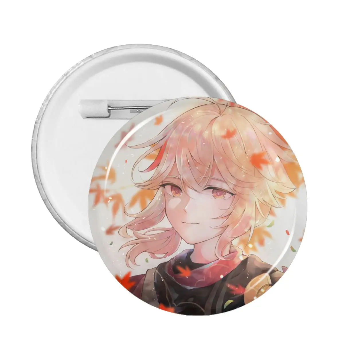 

Kazuha, значок на булавке, искусственная игра Genshin, Значки для влюбленных, броши для рюкзака