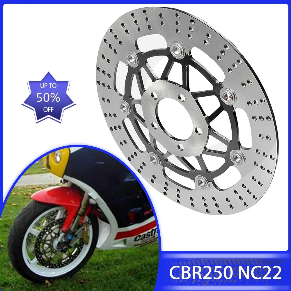 276mm Motorcycle Front Brake Disc Plate Rotors For Honda CBR 250 CBR250 MC22 1990-1994 NSR250 NSR 250 MC18 MC21 MC28 1989-1994