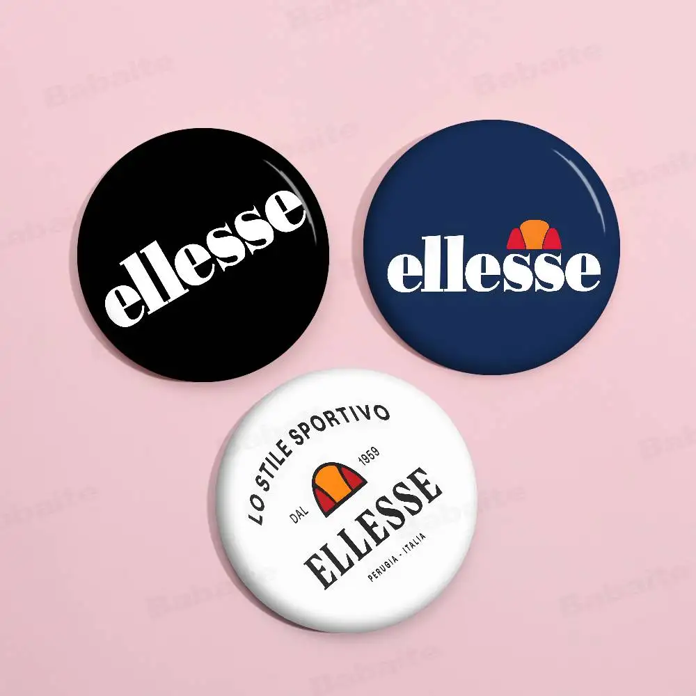 Фото Быстросохнущие креативные значки E-Ellesse из жести с мягкими кнопками, броши с животными, значки для лацканов и рюкзаков, аксессуары-значки №5