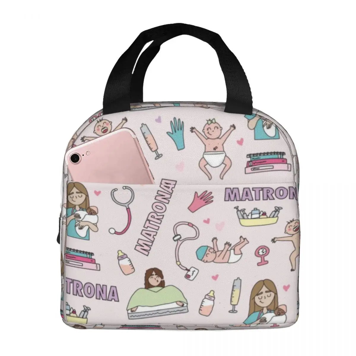 D-Doctor-N-N-Nurse Изолированные сумки для обеда Термосумка Контейнер Герметичная сумка