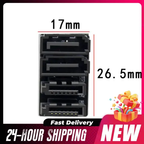 VKTECH 7-контактный угловой SATA-адаптер