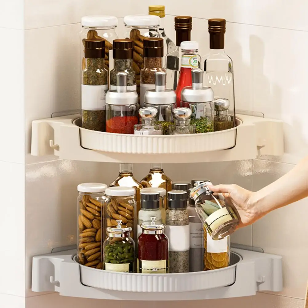 Кухонный стеллаж для хранения специй угловой под прямым углом 90 градусов