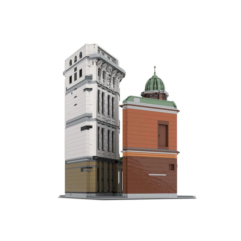 4083 шт. Модульные строительные блоки MOC на заказ для офиса и парикмахерской