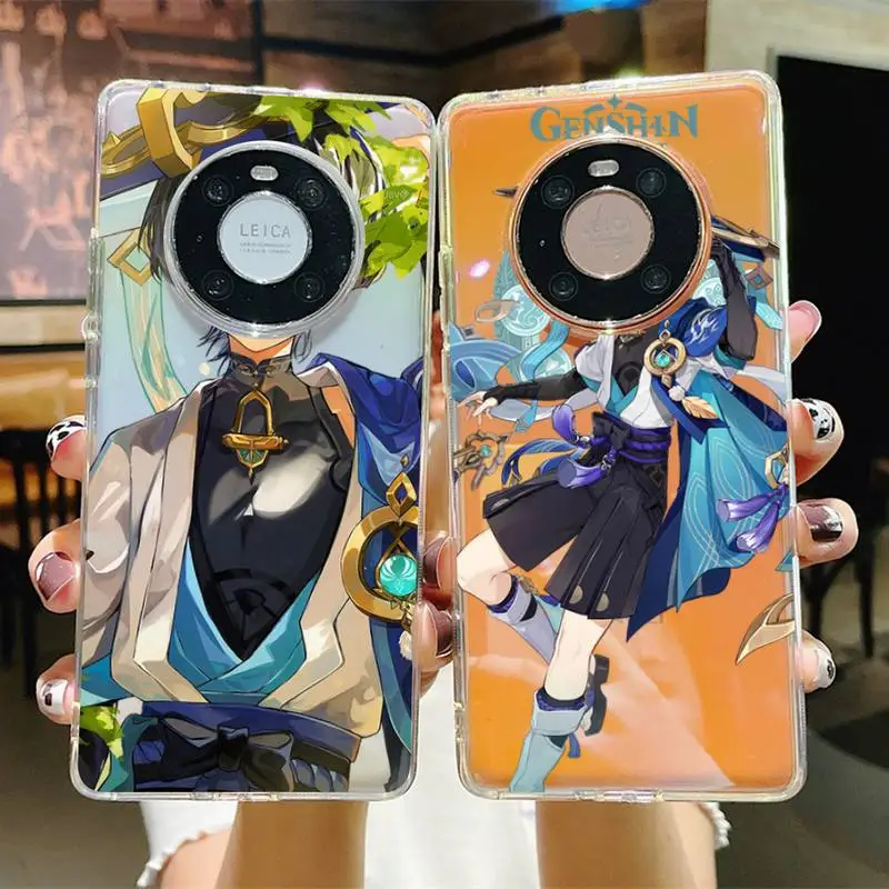 

Anime Genshin Impact Wanderer Phone Case for Samsung S20 ULTRA S30 for Redmi 8 for Xiaomi Note10 for Huawei Y6 Y5 cover