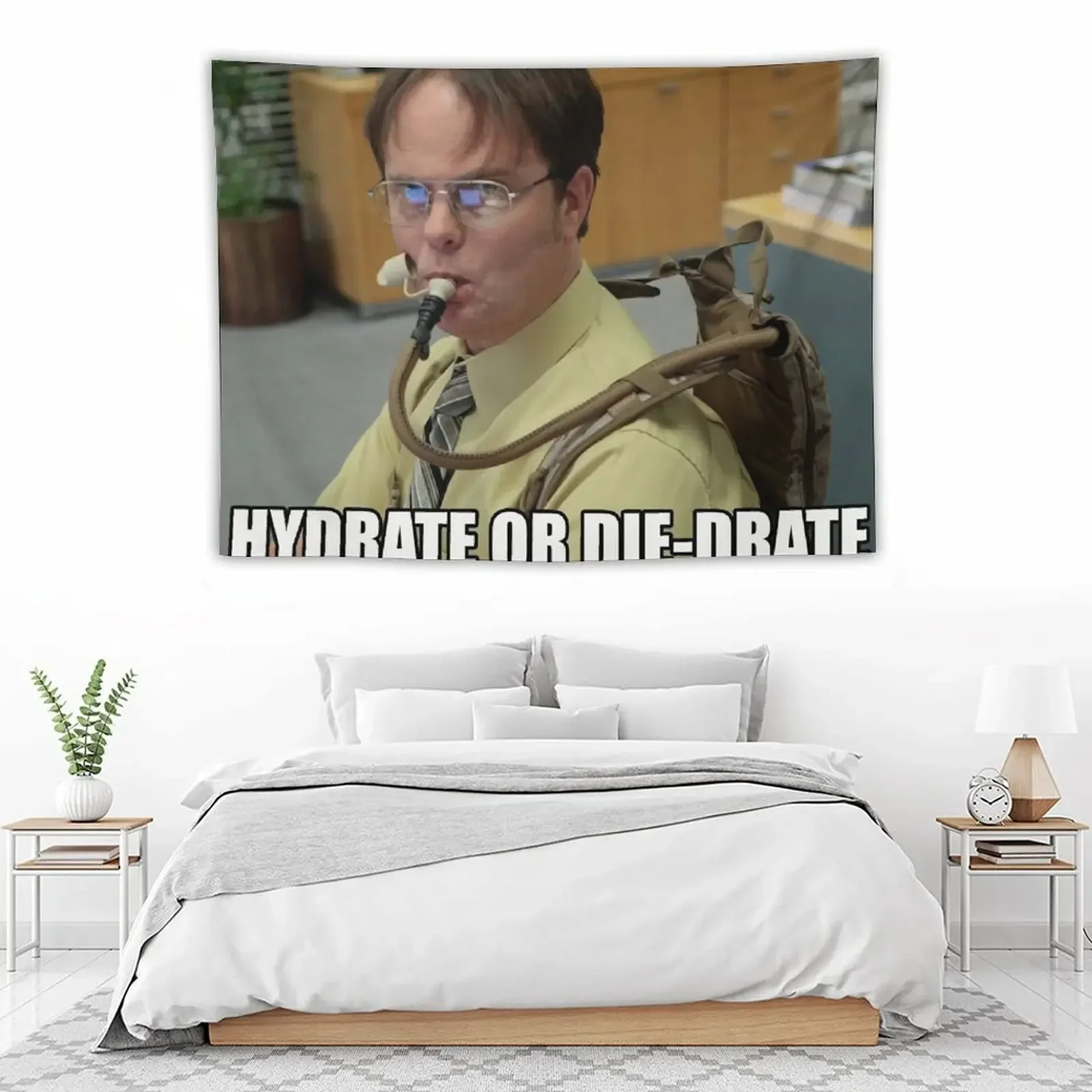 Гидратированный или штампованный гобелен аниме Декор настенный для спальни