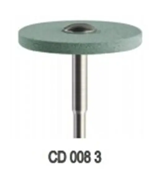 

Dental Ceramic Diamond Polisher Mid-Coarse 22*3 for zircon workpiece CD0083 1PC