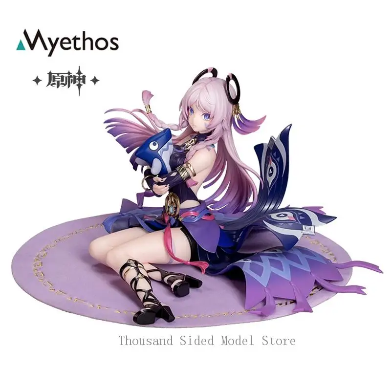 Фото В наличии Оригинальная микрослалия Myethos Genshin Impact Obsidian Opalstar Ver. 1/8 аниме фигурка модель игрушки 10,2 см подлинная Коллекционная №1