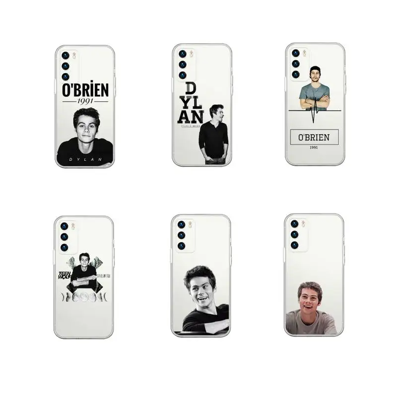 

Dylan O'Brien Teen Wolf tv show Phone Case Transparent For Huawei P40 P30 P20 Pro Mate 20 lite Honor 10 10i 9x 8a 8x