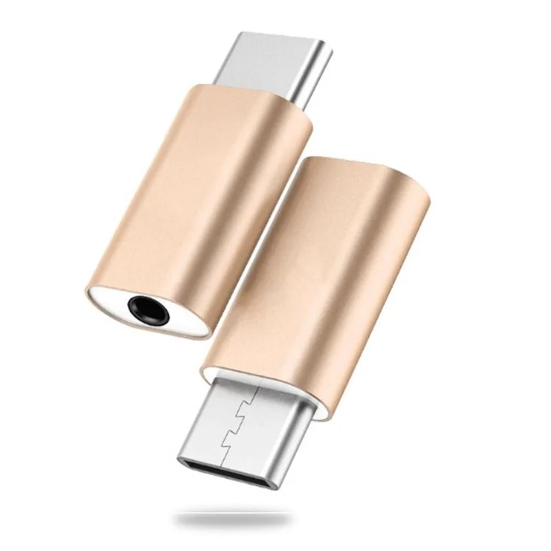 

Metal Type-C Female To 3.5mm Jack Male Earphone Headphone Speaker Headset Adapter For Letv Huawei Xiaomi Connector