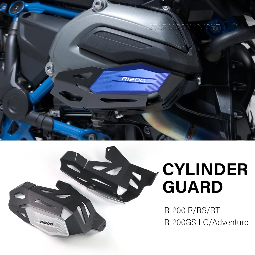 For BMW R1200GS R 1200 GS LC Adventure 2012-2018 CNC Engine Parts Cylinder Protector Guard R1200R R1200RT R1200RS R 1200 R RS RT