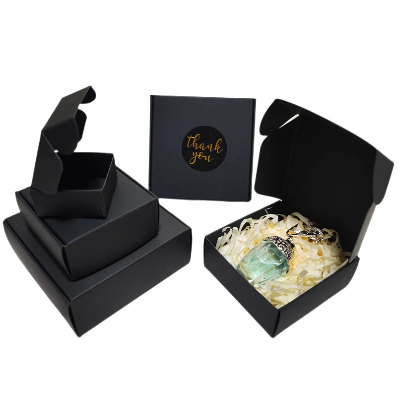 10 шт./партия маленькая Подарочная коробка с надписью Thank You |