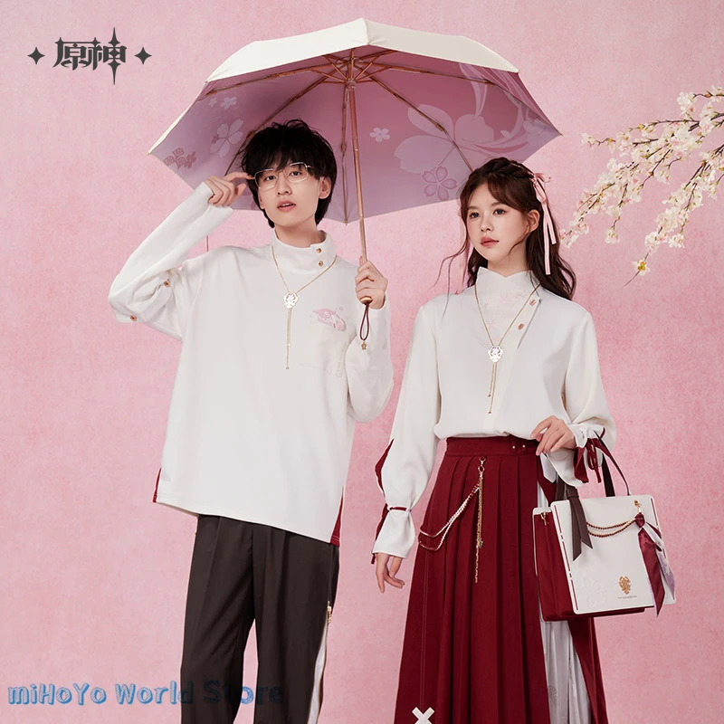 [Подлинный] Yae Miko Umbrella MiHoYo Официальный Genshin Impact Theme Impression Series Складной зонт