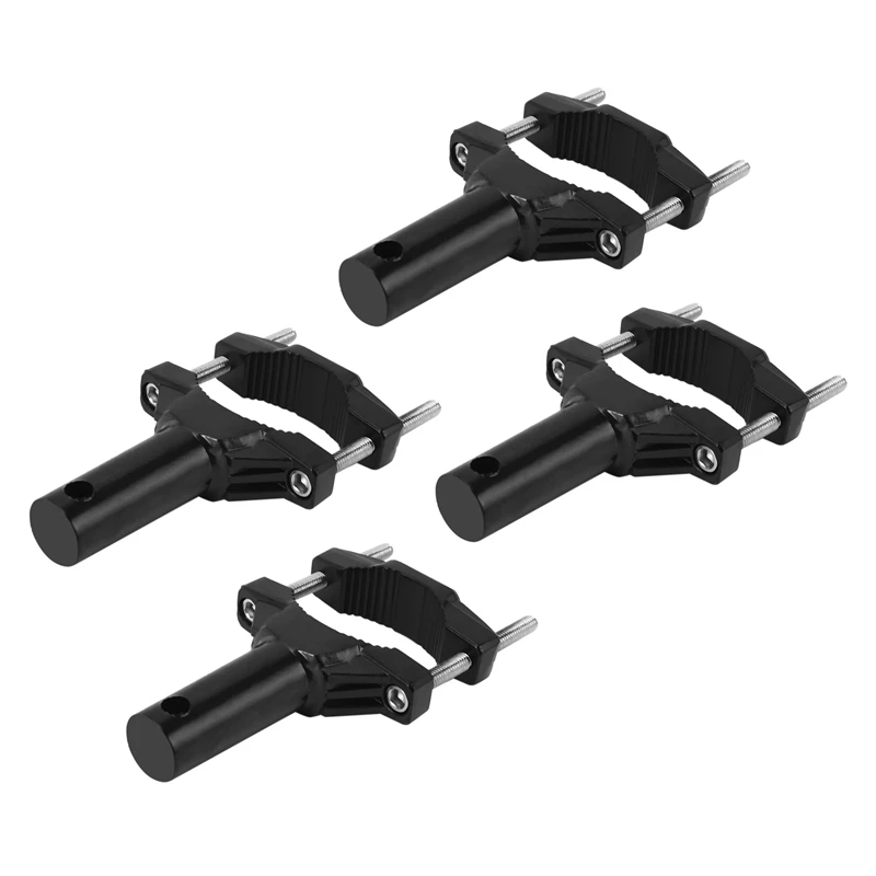 

4Pcs Universal Mount Bracket For Motorcycle Bumper Headlight Stand Spotlight Extension Pole Frame Support Bracket