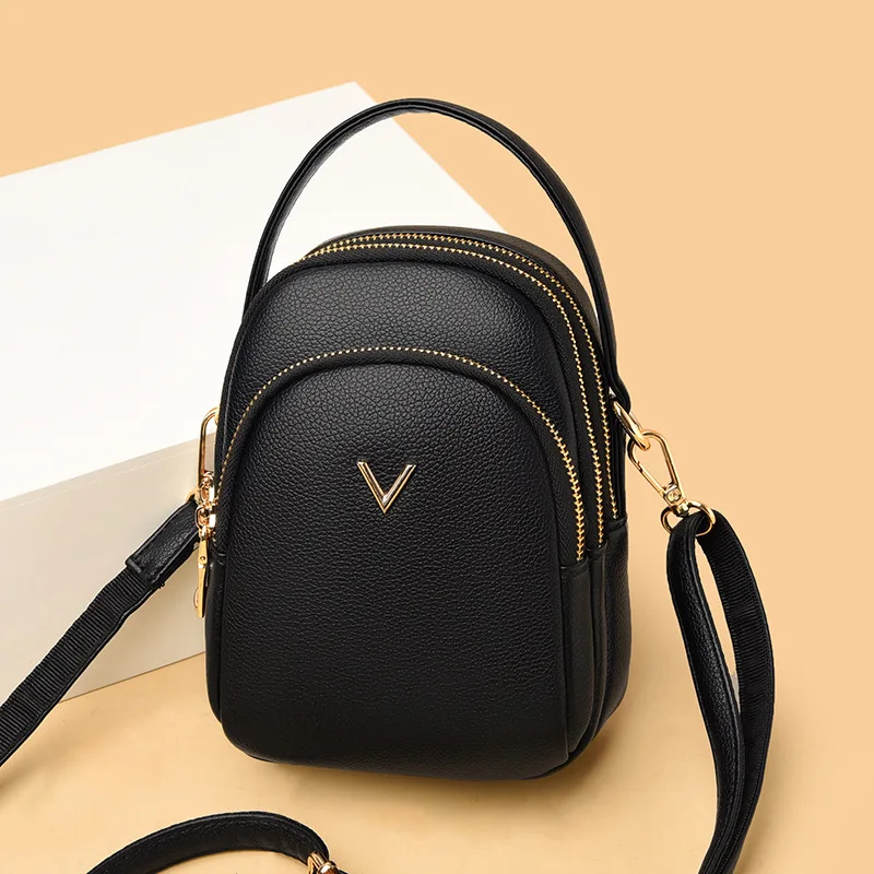 

High Quality Leather Elegnat Female Shell Bag Purses Handbags Luxury Designer Shoulder Crossbody Messenger Bags for Women Sac