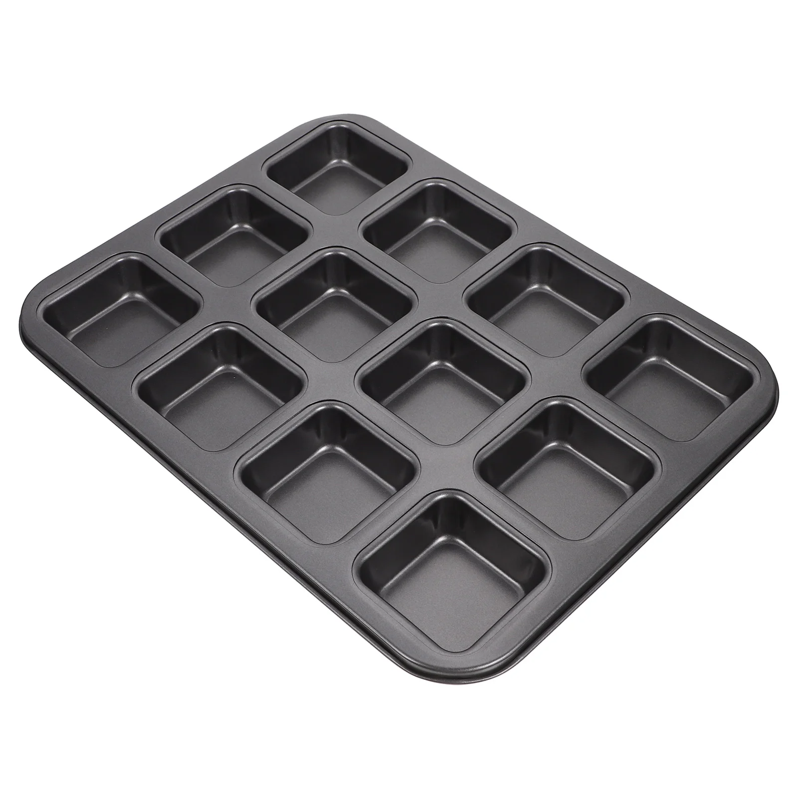 

Pan Baking Cake Brownie Mold Pans Tray Mini Molds Muffin Cupcake Metal Cookie Small Mould Donut Bread Carbon Loaf Steel Ice