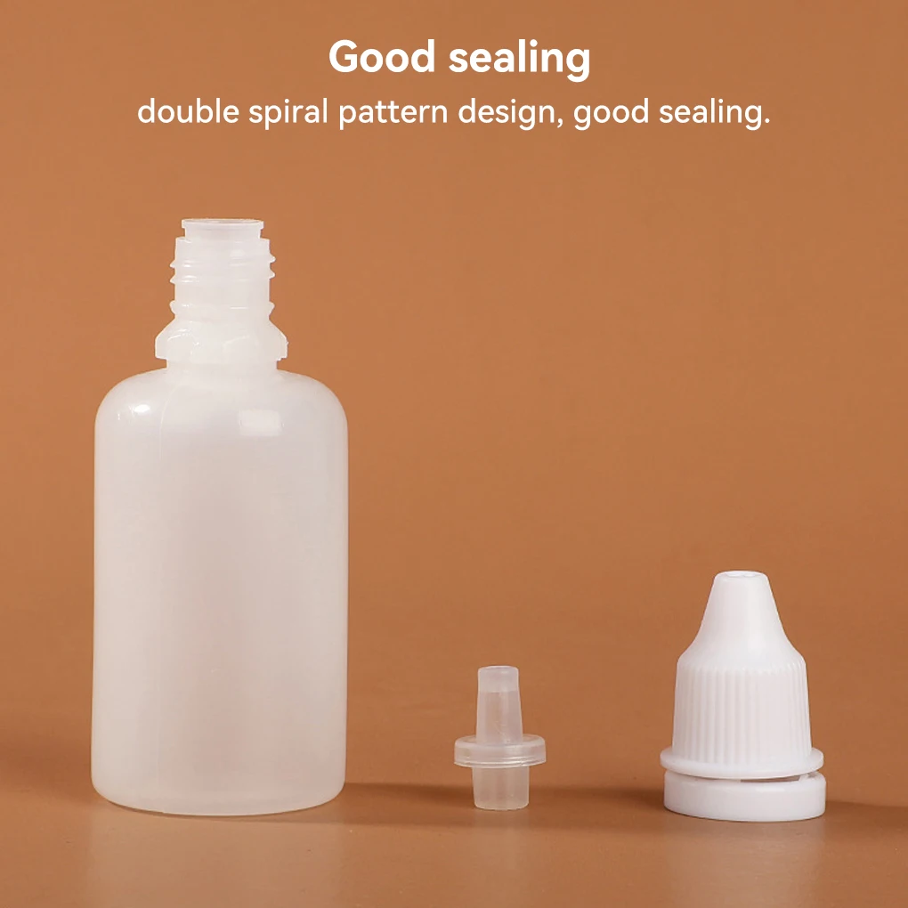 

25Pcs Refillable Bottle Dropper Bottles Dispenser Outdoor Traveling