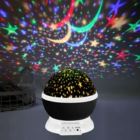 creative led night light starlight projection rotating romantic circle light childrens birthday gifts bedroom decorative lamp