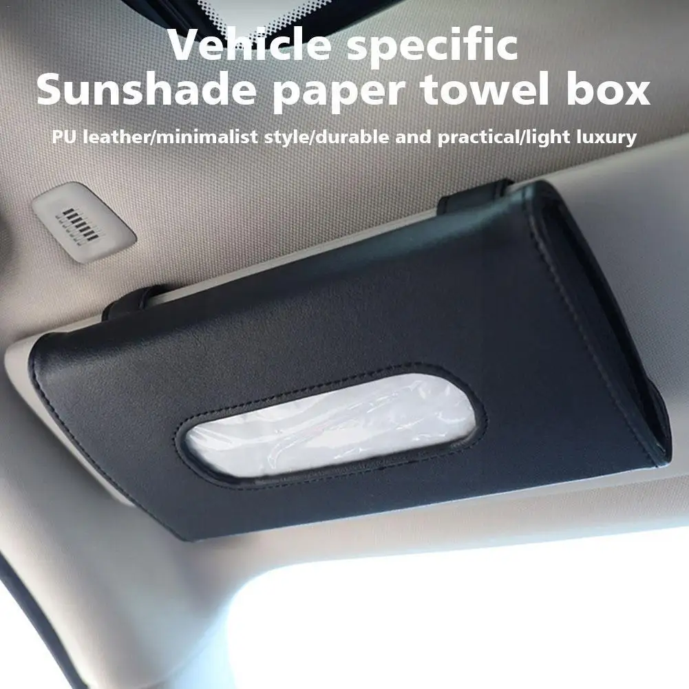 

Автомобильный органайзер для салфеток, автомобильный органайзер для салфеток с солнцезащитным козырьком, 23*12,5*2 см, автомобильный внутренний декоративный контейнер для салфеток BMW D6P4